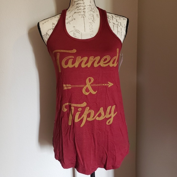 Summer Tank Red - Picture 4 of 5